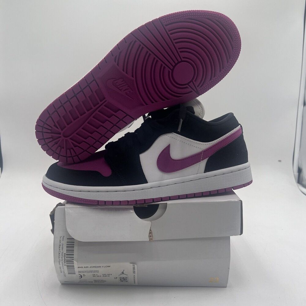 Jordan 1 Black Cactus Flower 2020 - DC0774-005 Womens 9.5 / Mens 8